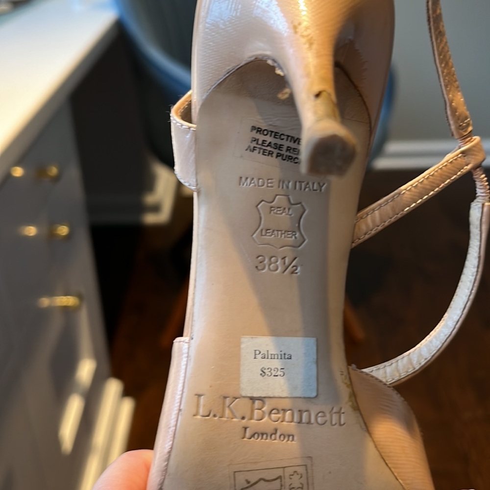 LK Bennett size 38 1/2 Palmitate sandals - Picture 4 of 7